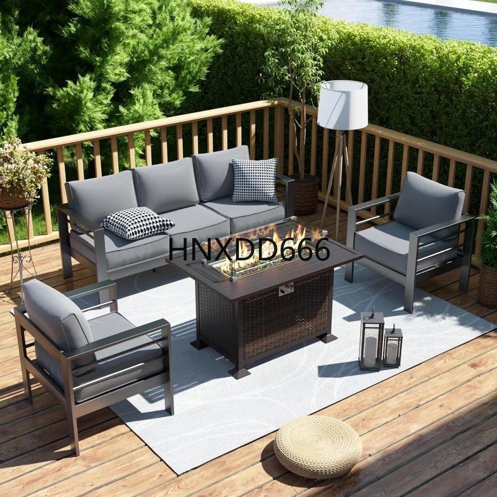 Outdoor Furniture Fire Table - 파티오 가구 세트 (화덕 테이블 포함),