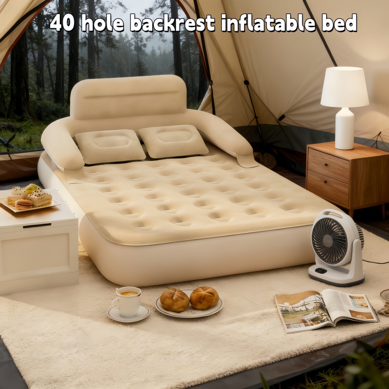 Outdoor Furniture European - 야외 다용도 2인용 캠핑 에어매트 휴대용