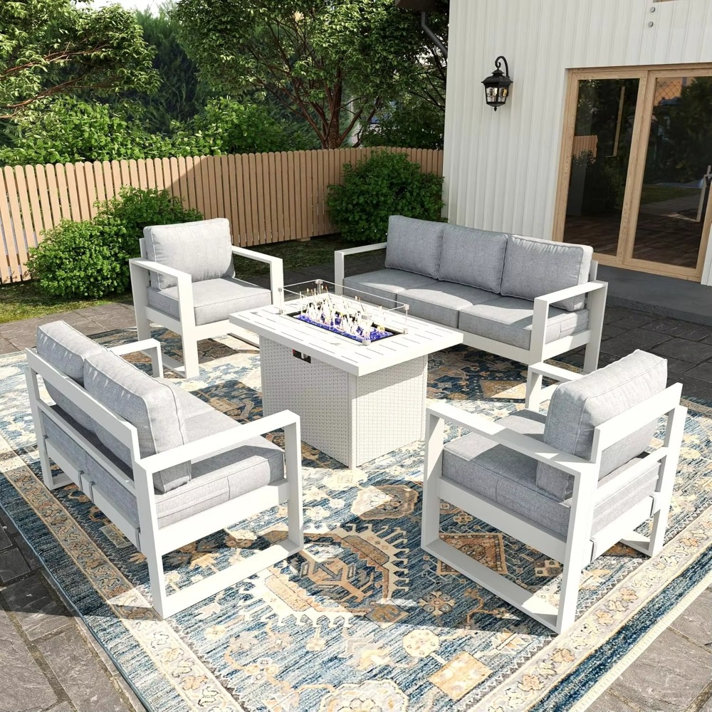 Outdoor Furniture Fire Table - 테라스 시트 세트 발코니 가구 빠른
