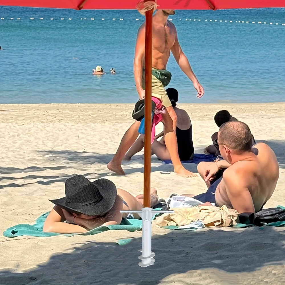 Outdoor Furniture With Umbrella - 해변용 앵커 플라스틱 1개, 5개의 나선형으로