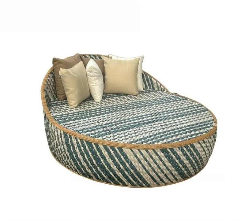 Outdoor Furniture Sofa - 맞춤형 야외 소파, 등나무로 짠 창의적인