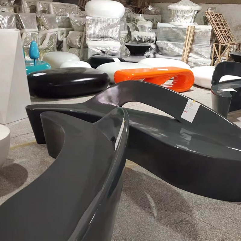 Outdoor Furniture Bench - FRP 메이첸 레저 가구 야외 FRP