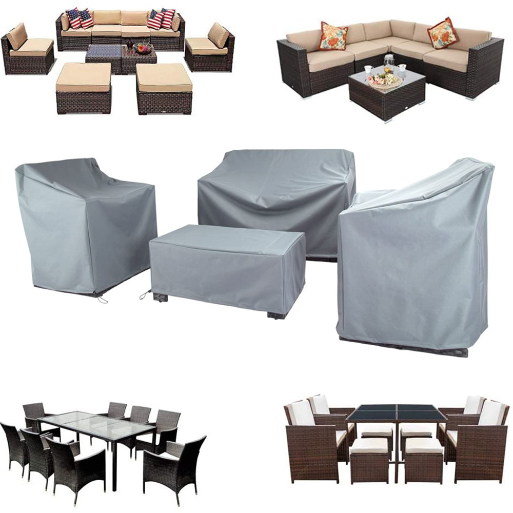 Outdoor Furniture Protector - 1-4피스 야외 베란다 파티오 정원 가구