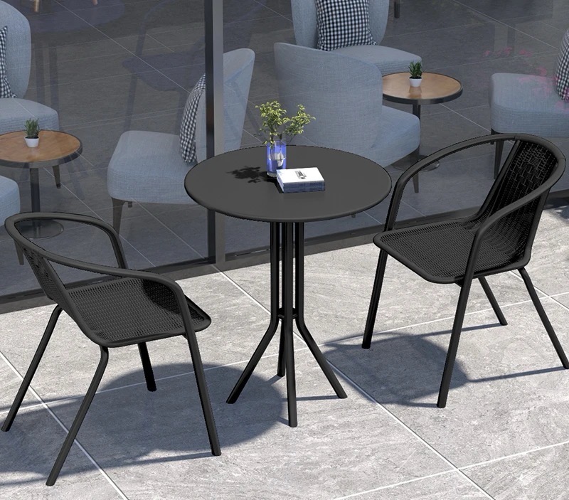 모던 그린 파티오 비스트로 세트 |   원형 테이블 1 - Outdoor Furniture Green 리뷰 및 가격
