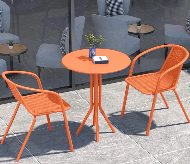 모던 그린 파티오 비스트로 세트 |   원형 테이블 1 - Outdoor Furniture Green 리뷰 및 가격