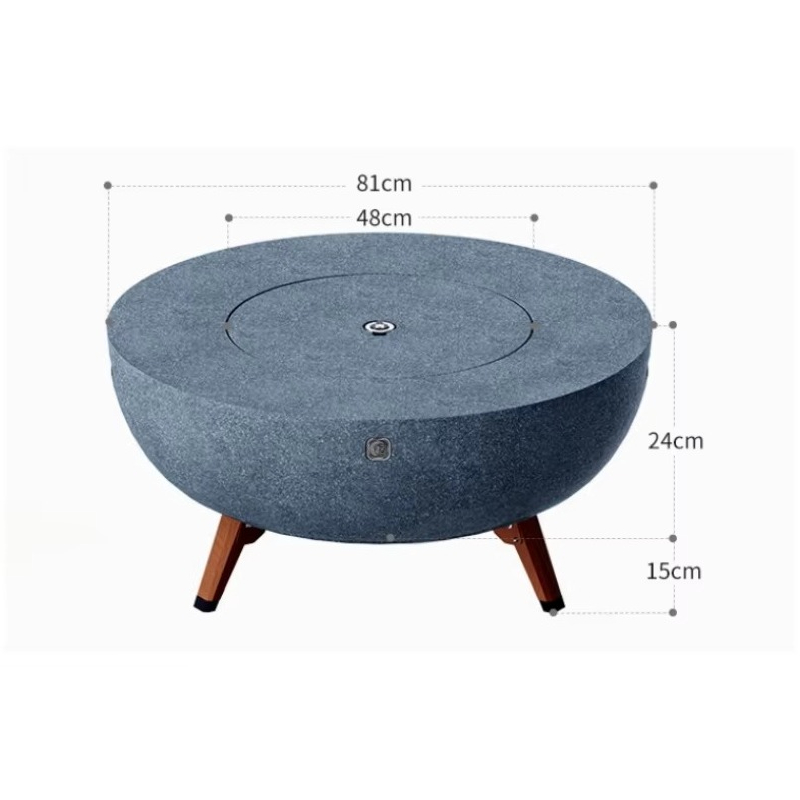 31.8인치(81cm) 야외 가구, 화덕이 있는 접이식 - Outdoor Furniture Fire Table 리뷰 및 가격