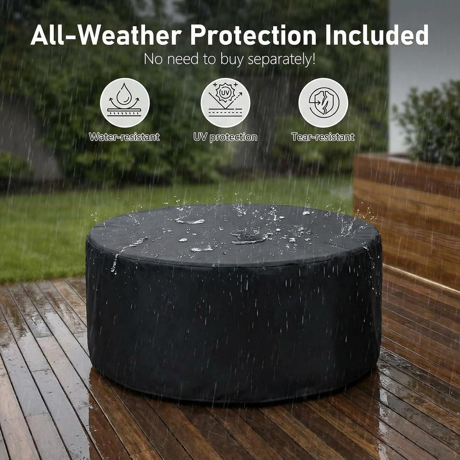 30인치 원형 프로판 화로 세트 50000 BTU 2피 - Outdoor Furniture Fire Table 리뷰 및 가격