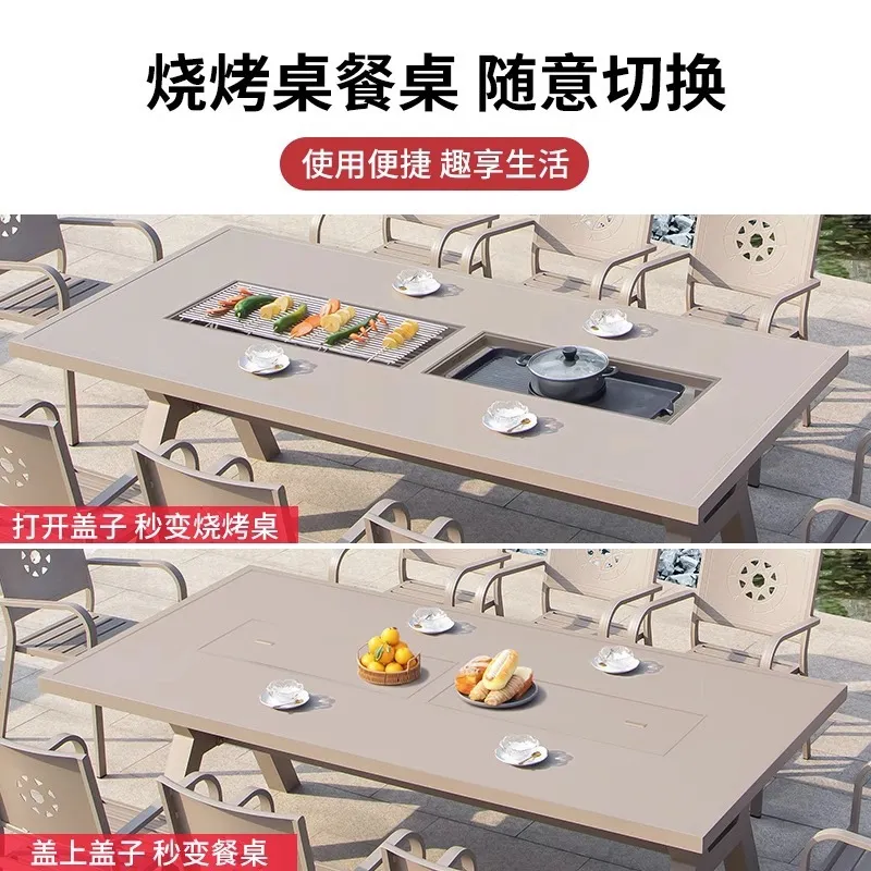 야외용 식탁 세트, 고강도 주조 알루미늄 파티오 가구, - Outdoor Furniture Heavy Duty 리뷰 및 가격