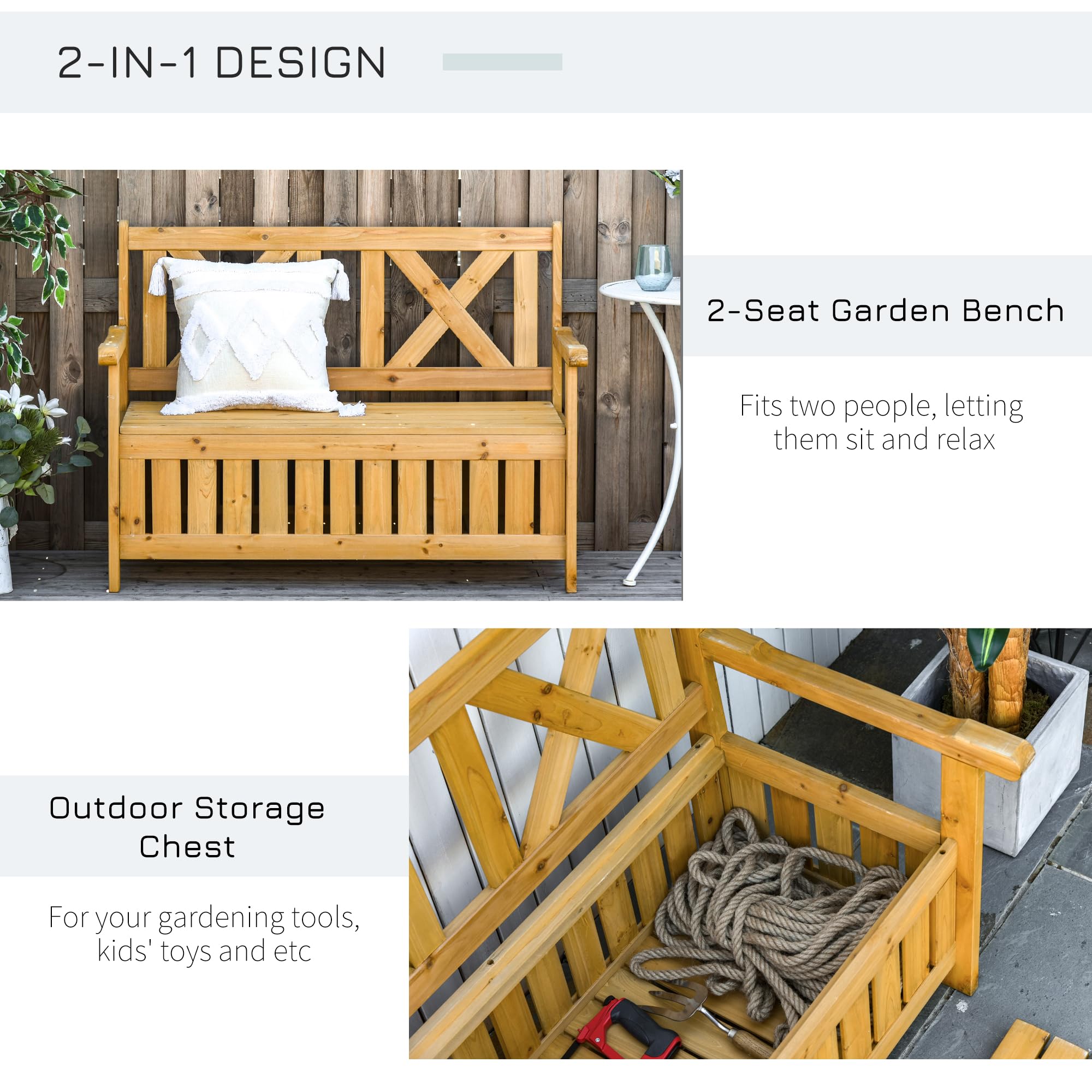 야외 정원 가구 방수 빈티지 나무 공원 벤치(현대적인  - Outdoor Furniture Bench 리뷰 및 가격