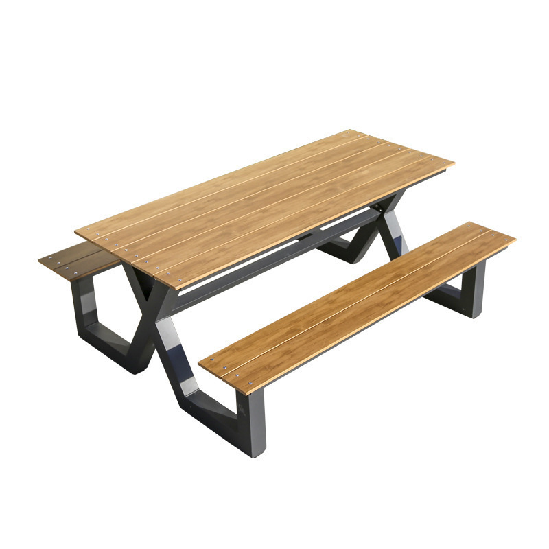 야외 방수 원목 금속 모던 2인용 내구성 벤치 일체형  - Outdoor Furniture Bench 리뷰 및 가격