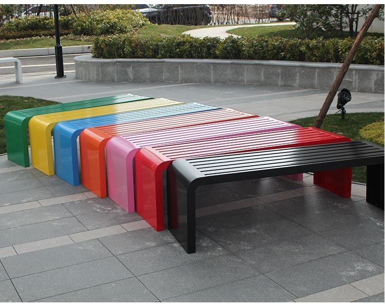 1m-1.8m 냉간 압연 강철 금속 벤치 공원 야외 의 - Outdoor Furniture Green 리뷰 및 가격