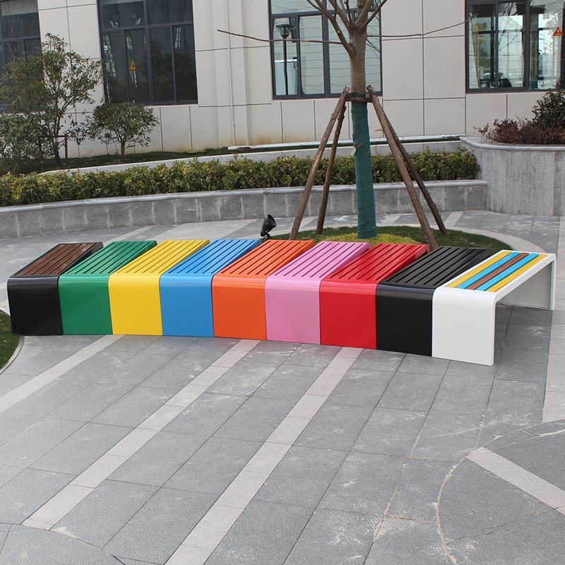 1m-1.8m 냉간 압연 강철 금속 벤치 공원 야외 의 - Outdoor Furniture Green 리뷰 및 가격