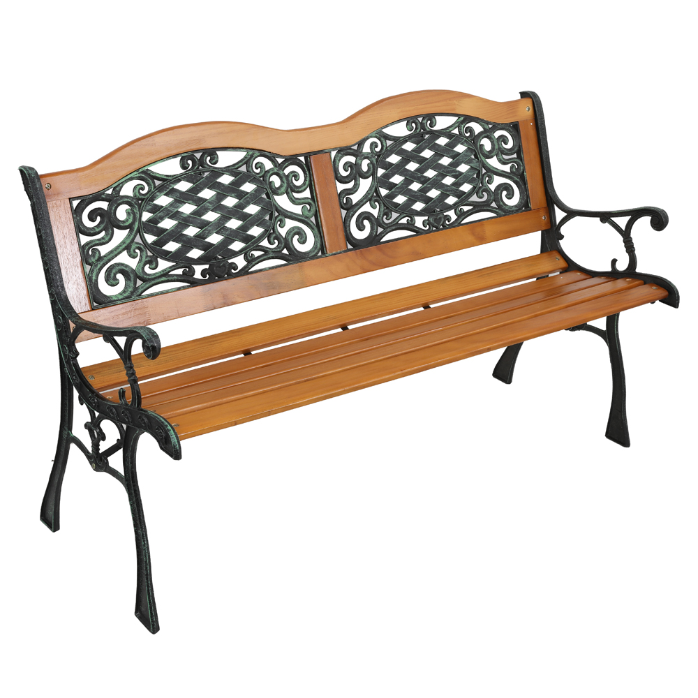 현대적인 49인치 야외 파티오 공원 정원 벤치 가구 ( - Outdoor Furniture Bench 리뷰 및 가격