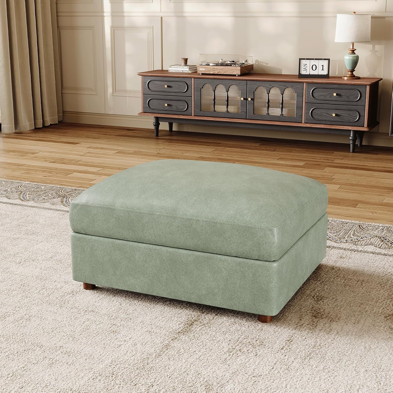 녹색 인조 가죽 오토만 모듈형 소파, 1개, 맞춤 제작 - Outdoor Furniture Green 리뷰 및 가격