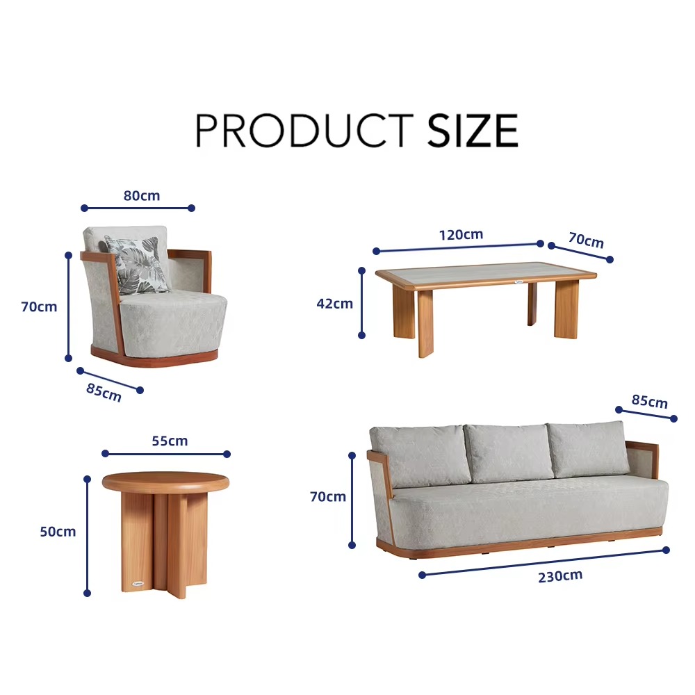 현대적인 야외 알루미늄 소파 정원 가구 세트 고품질 정 - Outdoor Furniture Quality 리뷰 및 가격