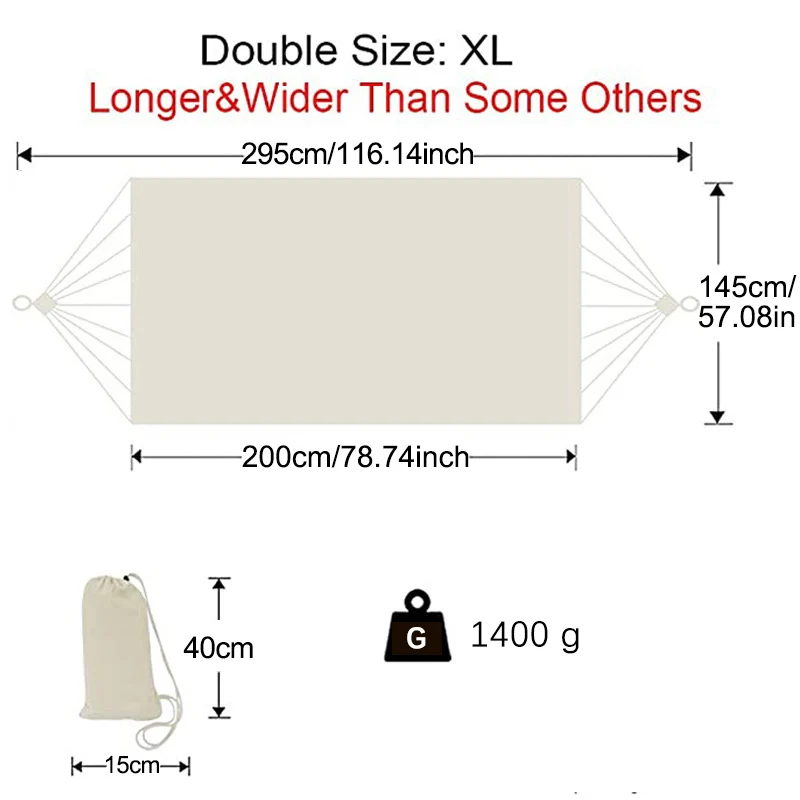 해먹 화이트 유기농 면 해먹 더블 2인용 해먹, 프리미 - Outdoor Furniture Quality 리뷰 및 가격