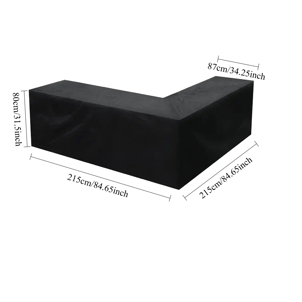 자외선 차단 L자형 가구 커버 다용도 야외 라탄 소파  - Outdoor Furniture Protector 리뷰 및 가격