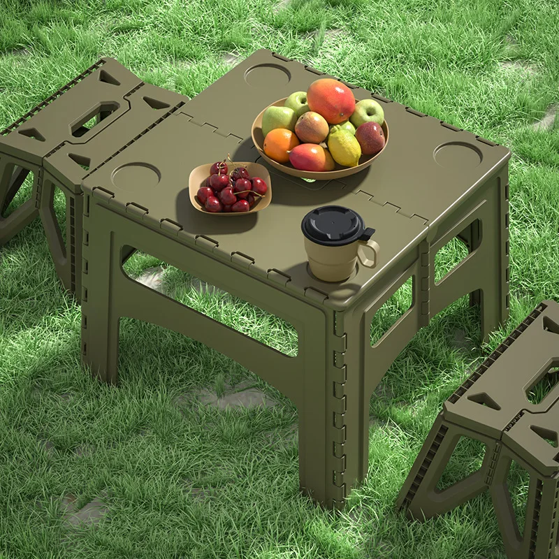 접이식 휴대용 야외 확장 플라스틱 캠핑 테이블 간단한  - Outdoor Furniture Exhibition 리뷰 및 가격