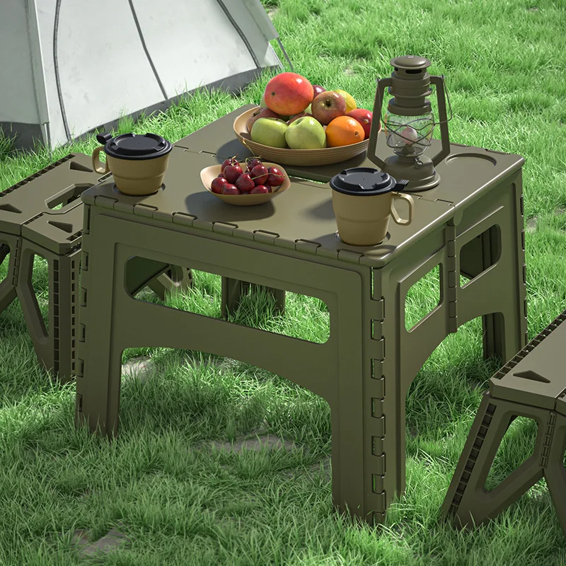 접이식 휴대용 야외 확장 플라스틱 캠핑 테이블 간단한  - Outdoor Furniture Exhibition 리뷰 및 가격