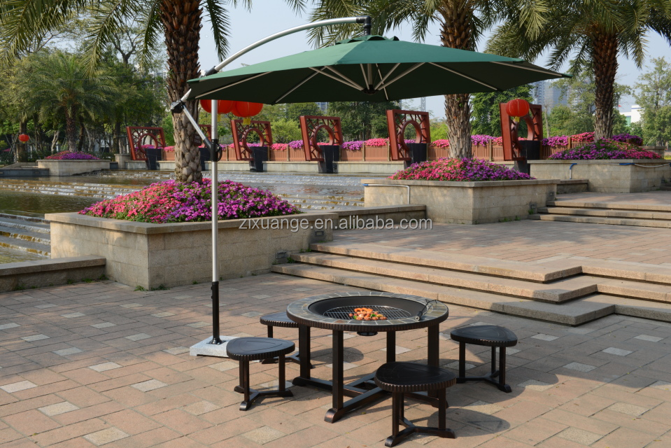야외 정원 파티오 방수 가구 주조 알루미늄 바베큐 그릴 - Outdoor Furniture Fire Table 리뷰 및 가격