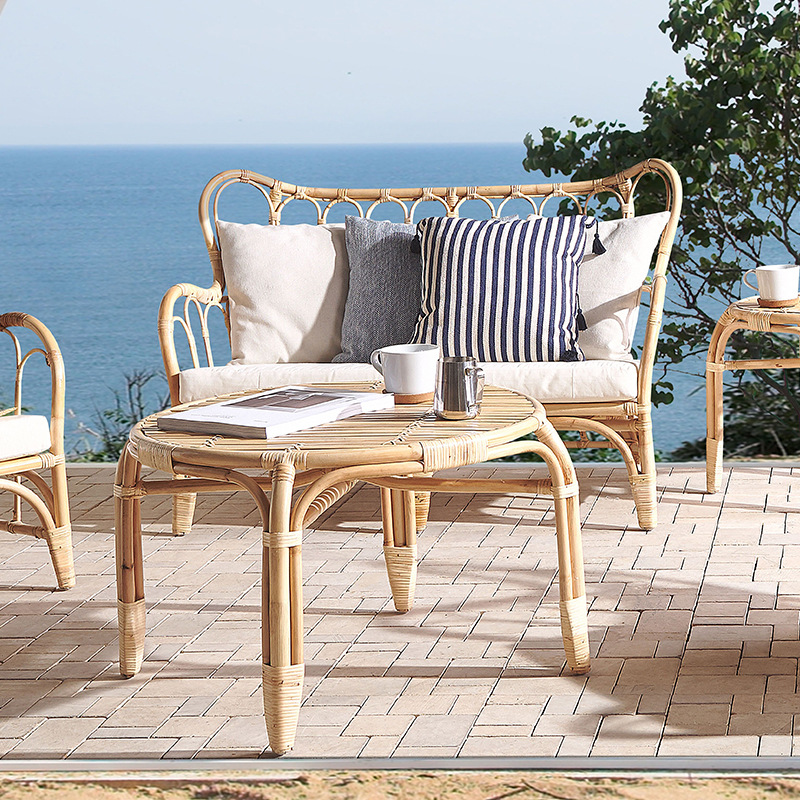 천연 라탄 소파 야외용 더블 라탄 안뜰 레저용 동남아시 - Outdoor Furniture Indonesia 리뷰 및 가격