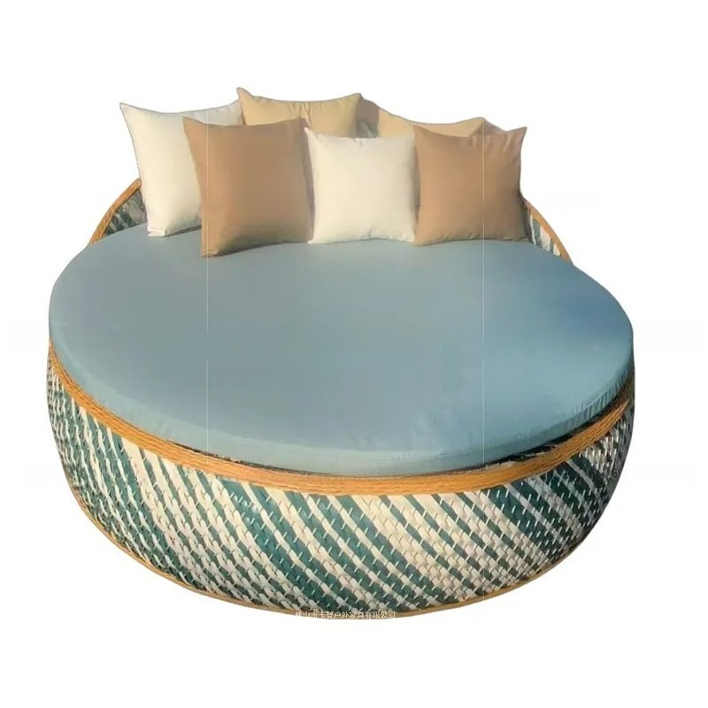 맞춤형 야외 소파, 등나무로 짠 창의적인 의자, 야외  - Outdoor Furniture Sofa 리뷰 및 가격
