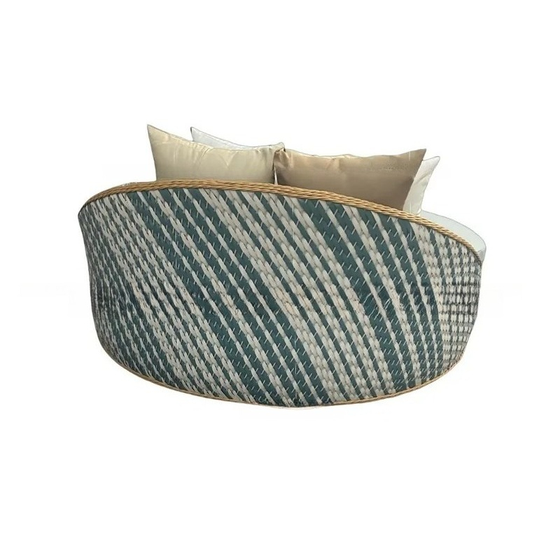 맞춤형 야외 소파, 등나무로 짠 창의적인 의자, 야외  - Outdoor Furniture Sofa 리뷰 및 가격
