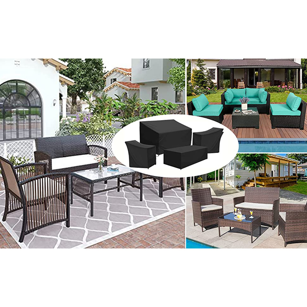 1-4피스 야외 베란다 파티오 정원 가구 커버 세트,  - Outdoor Furniture Protector 리뷰 및 가격