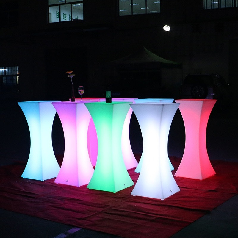 LED 야외용 창의적인 발광 테이블과 의자, 카페, 레 - Outdoor Furniture Exhibition 리뷰 및 가격