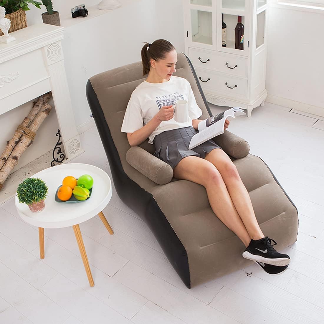 접이식 게으른 소파, 풍선 라운지 의자 두꺼운 내구성  - Outdoor Furniture European 리뷰 및 가격