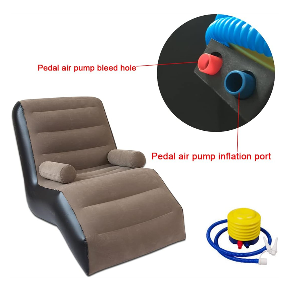 접이식 게으른 소파, 풍선 라운지 의자 두꺼운 내구성  - Outdoor Furniture European 리뷰 및 가격