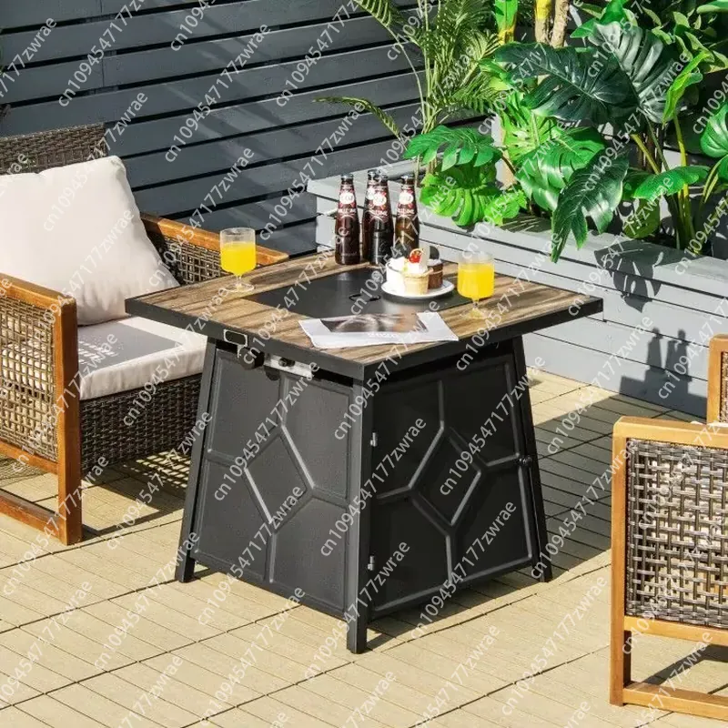 40,000개의 28인치 가스 화덕 테이블(커버 포함) - Outdoor Furniture Fire Table 리뷰 및 가격