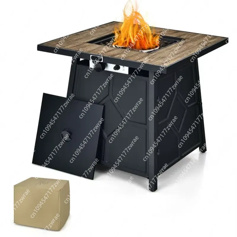 40,000개의 28인치 가스 화덕 테이블(커버 포함) - Outdoor Furniture Fire Table 리뷰 및 가격